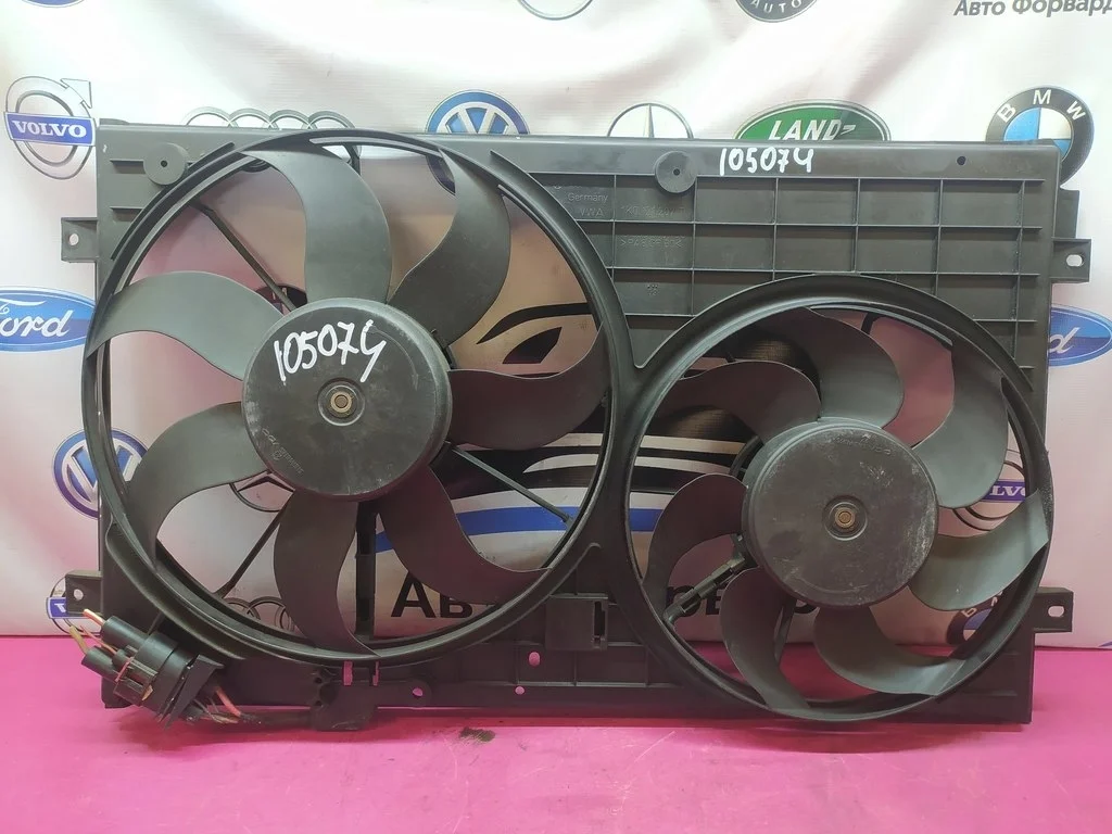 Вентиляторы радиатора Passat B6 B7 CC Tiguan Caddy