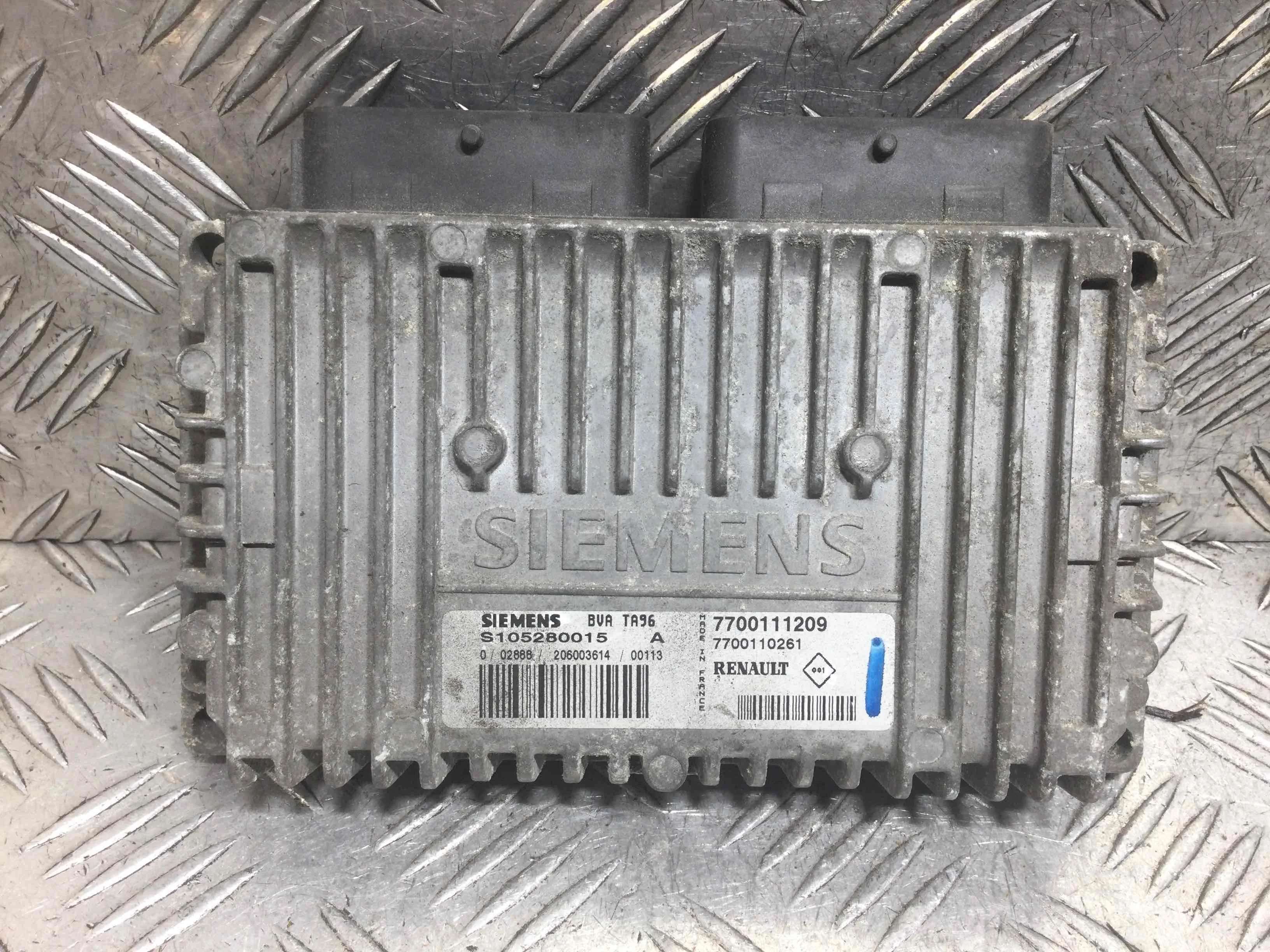 Блок управления двигателем Renault Scenic 1 поколение [рестайлинг] (1999-2003) бензин 1.6 i Автомат Минивэн