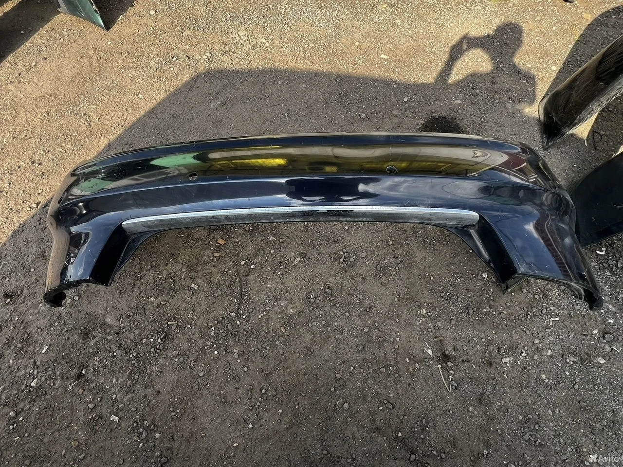 Задний бампер audi a6 c6 4f5807511e