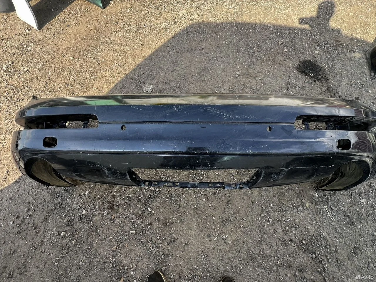 Задний бампер audi q7 4l