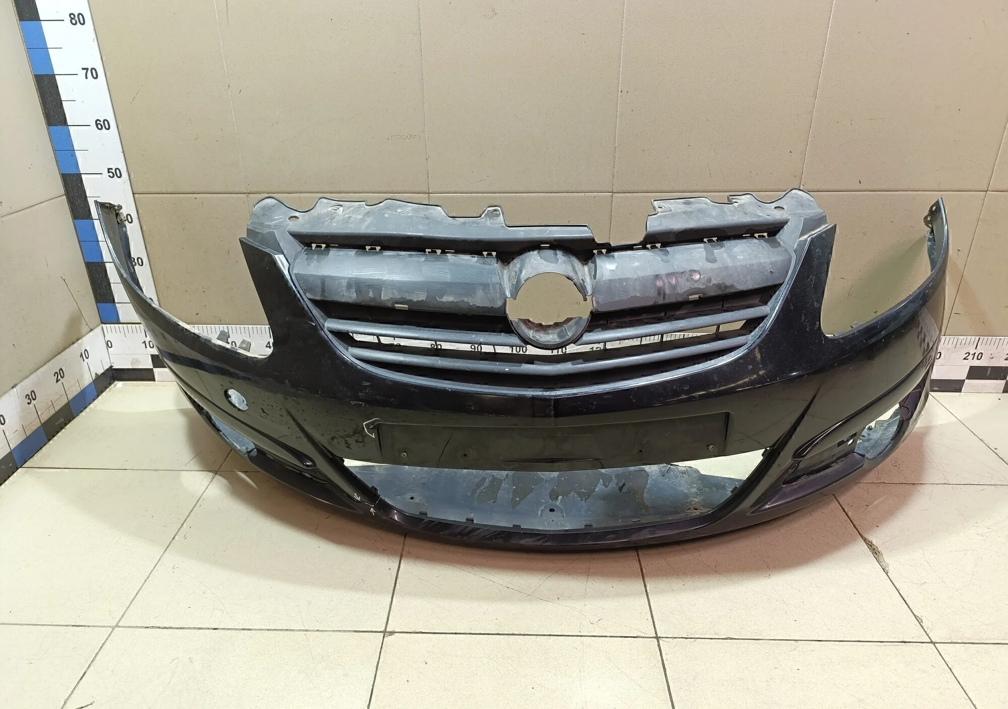 Бампер передний Corsa D 2006-2015