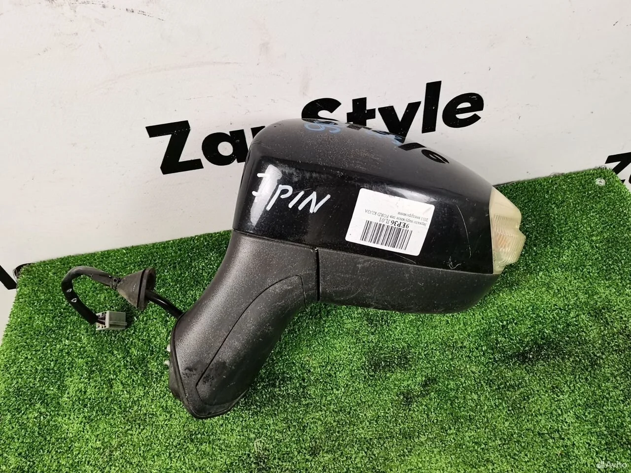 Зеркало левое ford kuga 1 подсветка