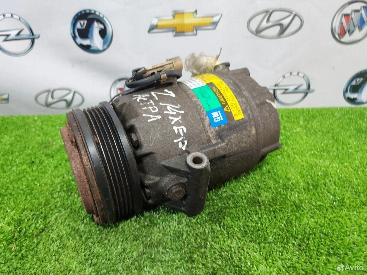 Компрессор кондиционера opel astra
