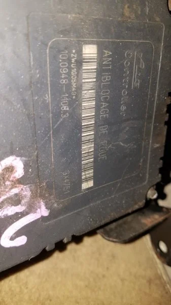 Блок abs Peugeot 206