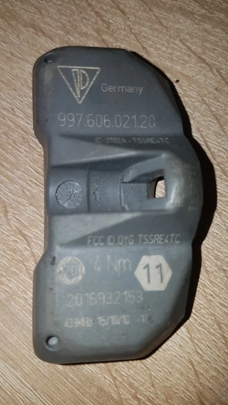 Датчик давления шинах Porsche