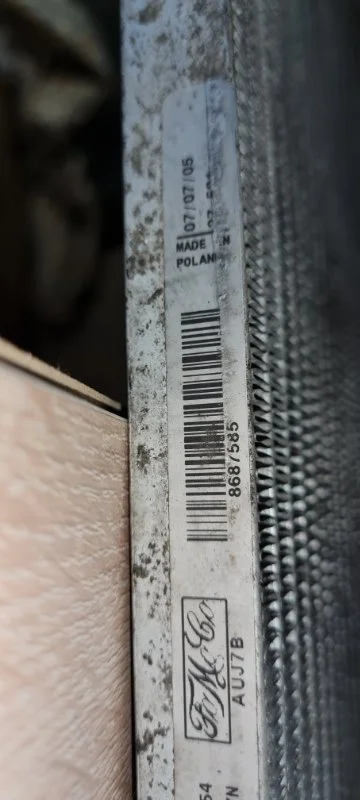 Радиатор кондиционера Volvo S60 2005 SW