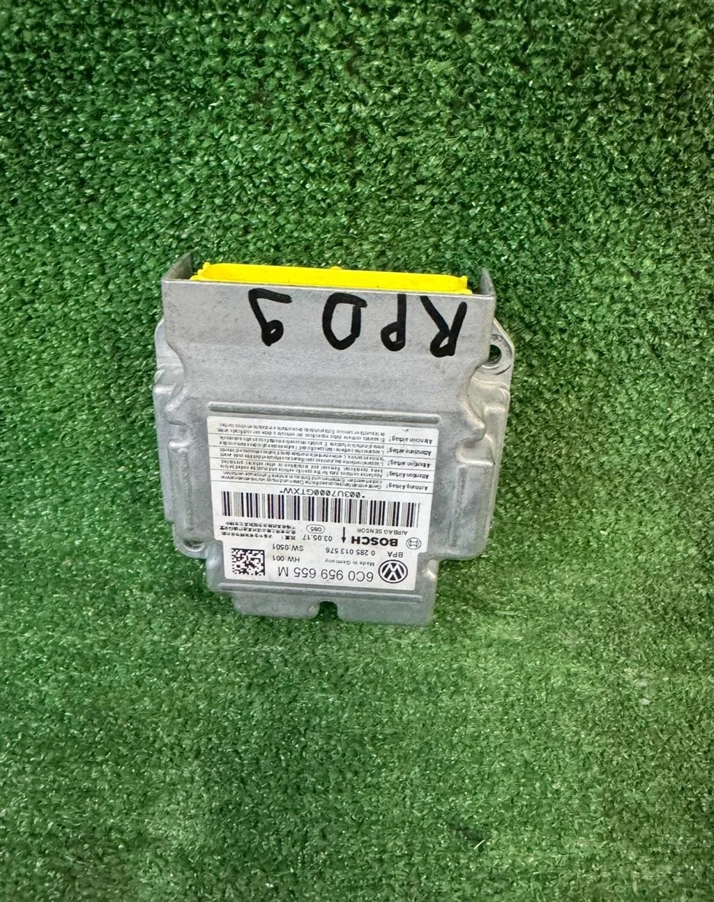 Б.у. блок управления подушками безопасности SKODA RAPID SKODA RAPID