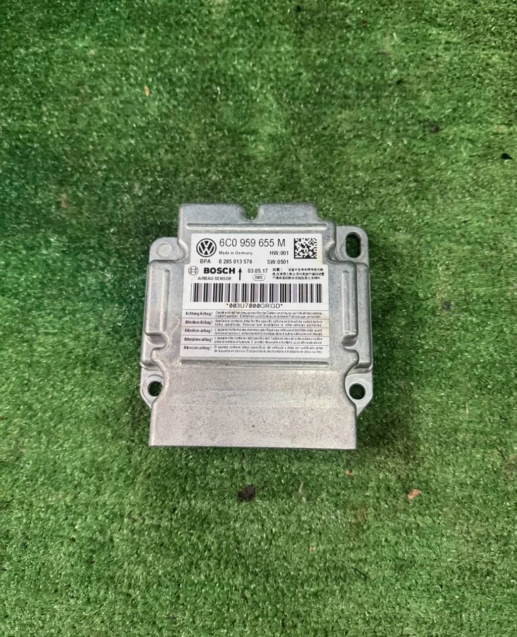 Б.у. блок управления подушками безопасности SKODA RAPID SKODA RAPID