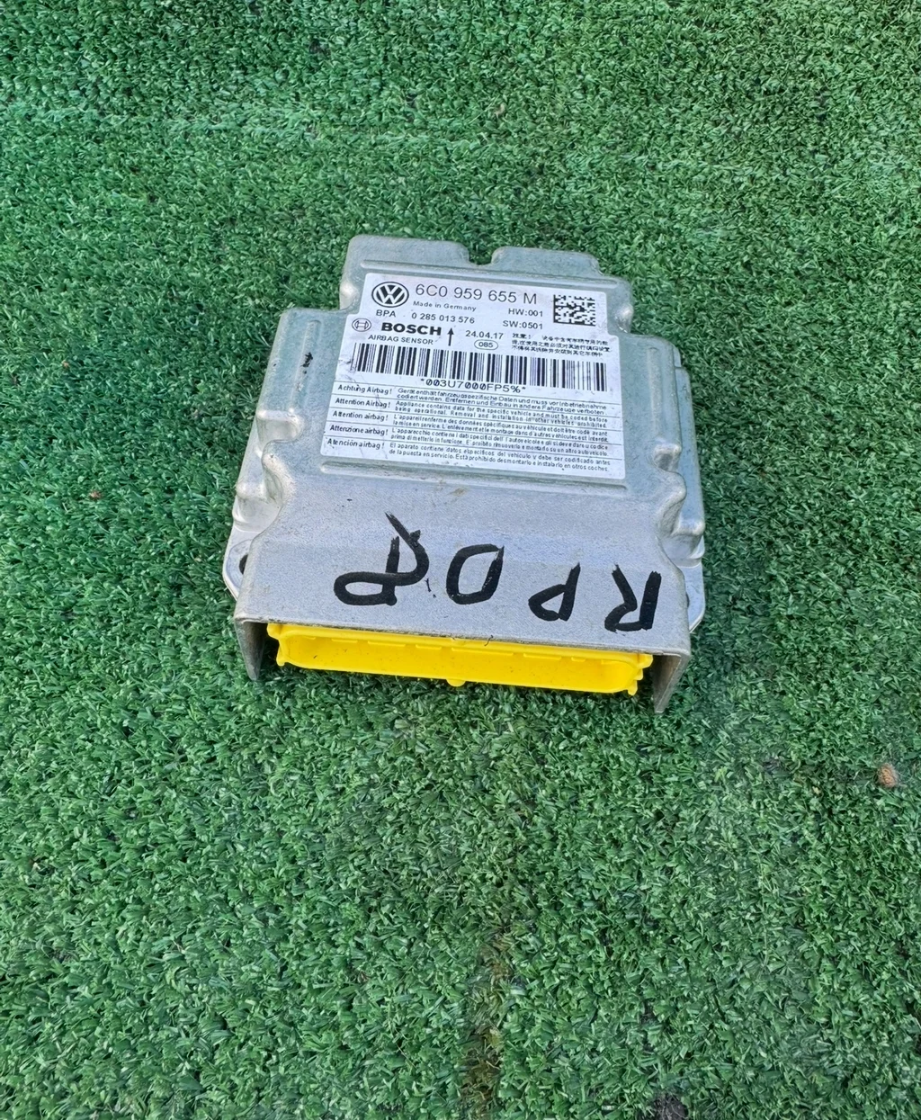 Б.у. блок управления подушками безопасности SKODA RAPID SKODA RAPID