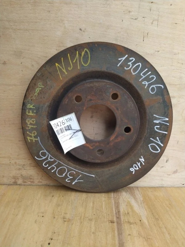 Тормозной диск Nissan Dualis 2007 NJ10