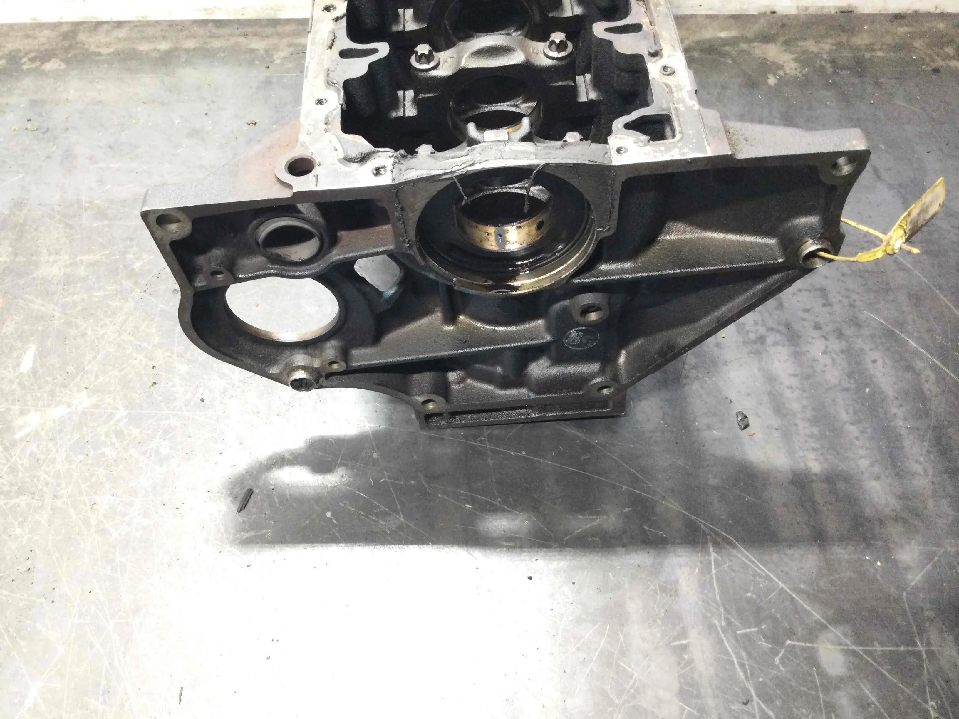 Блок цилиндров Opel Astra H 2004-2007 бензин 1.8 i Автомат Х/б