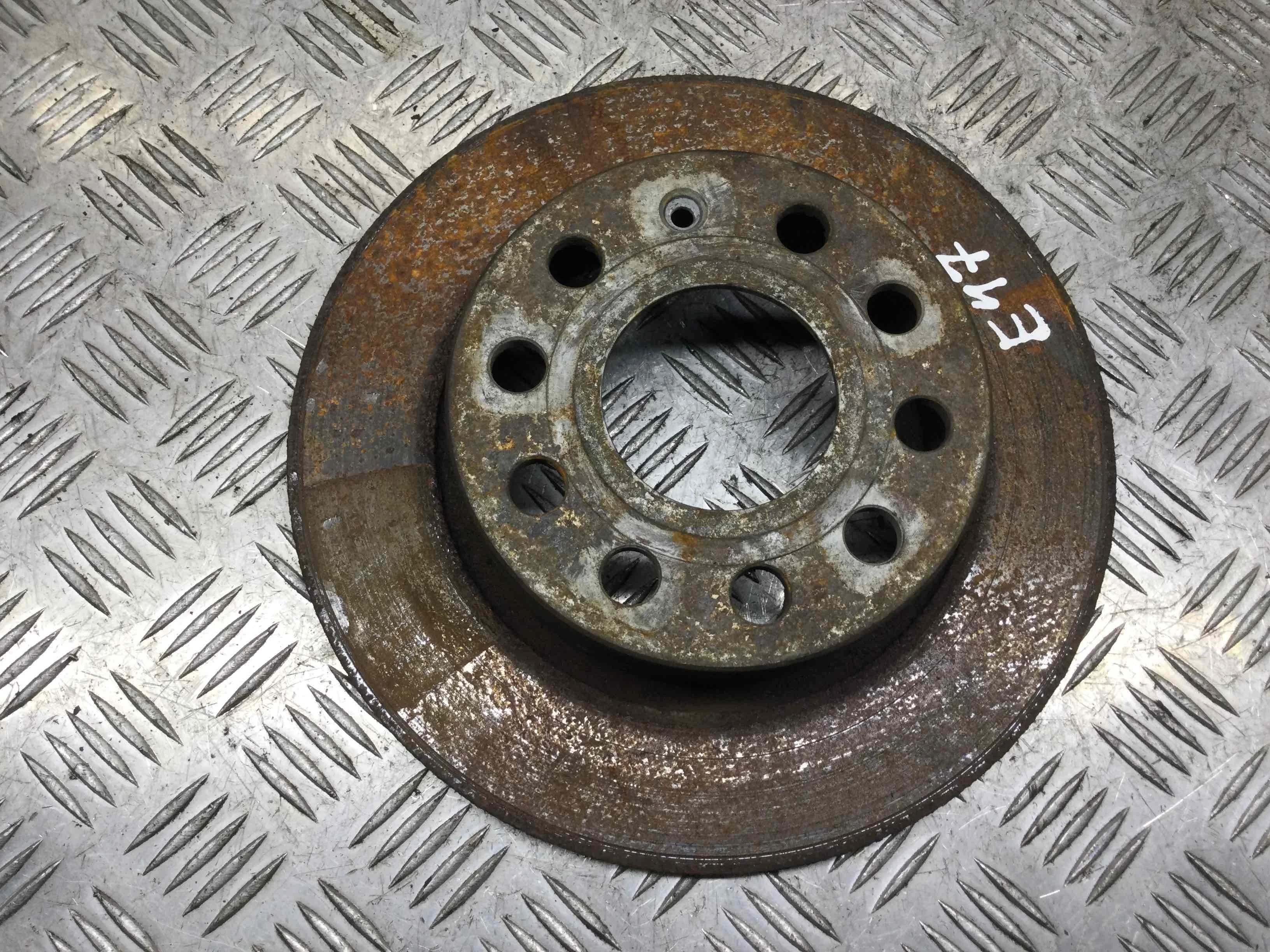 Диск тормозной задний Audi A3 8P/8PA [рестайлинг] (2004-2008) бензин 2.0 FSI Механика 5-дв, х/б