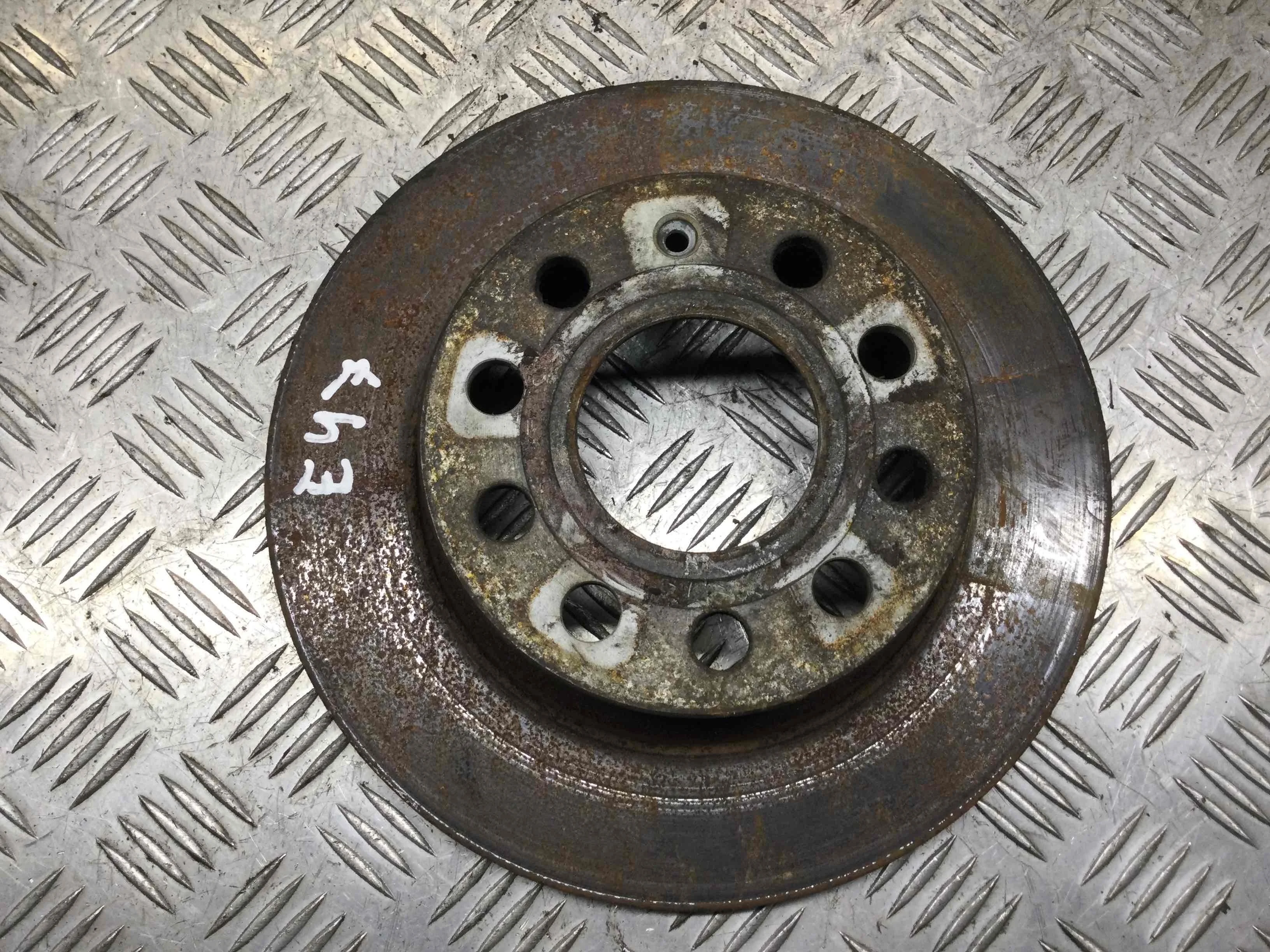 Диск тормозной задний Audi A3 8P/8PA [рестайлинг] (2004-2008) бензин 2.0 FSI Механика 5-дв, х/б