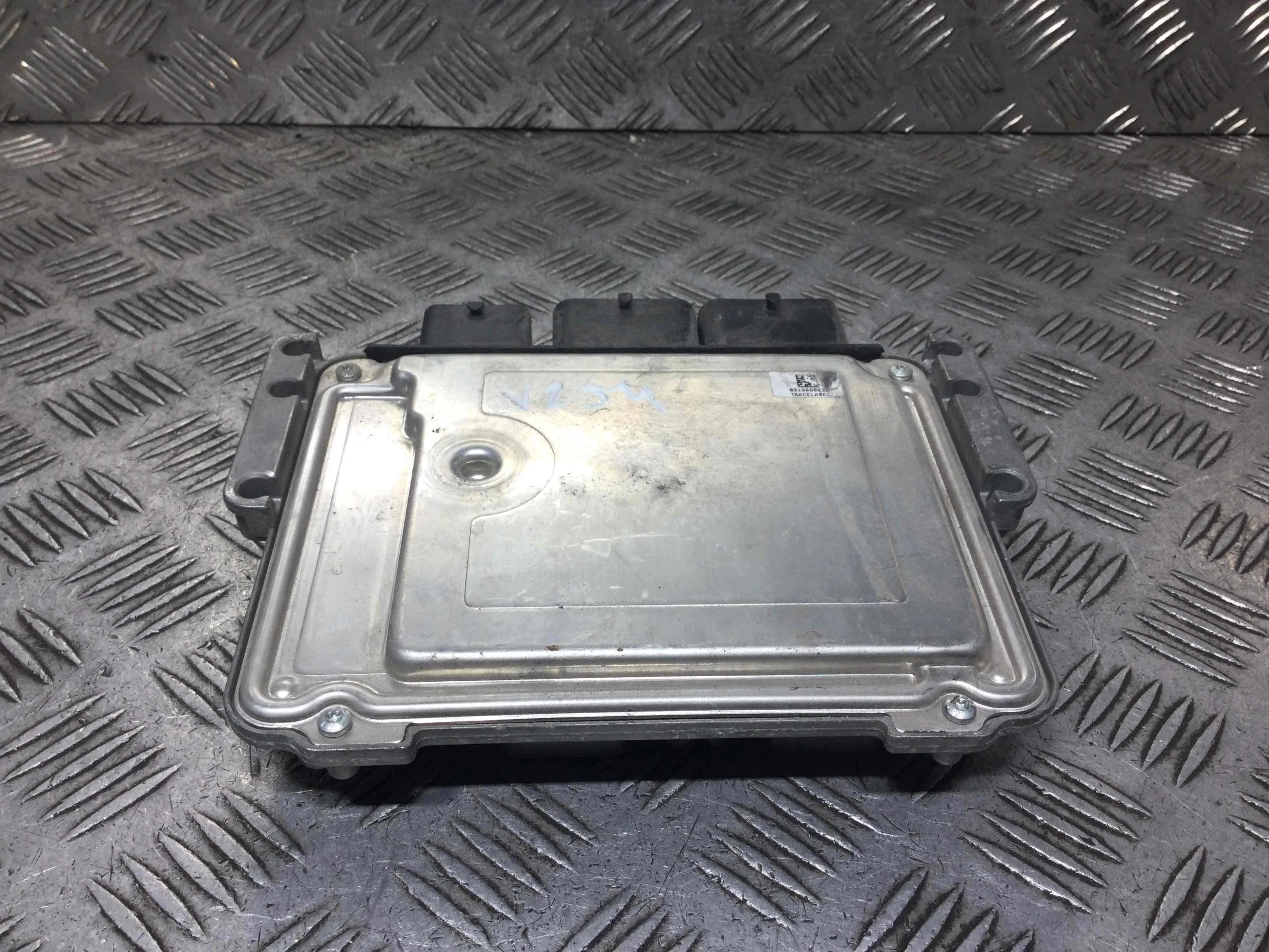 Блок управления двигателем Peugeot 207 1 поколение (2006-2009) бензин 1.4 i Механика Х/б