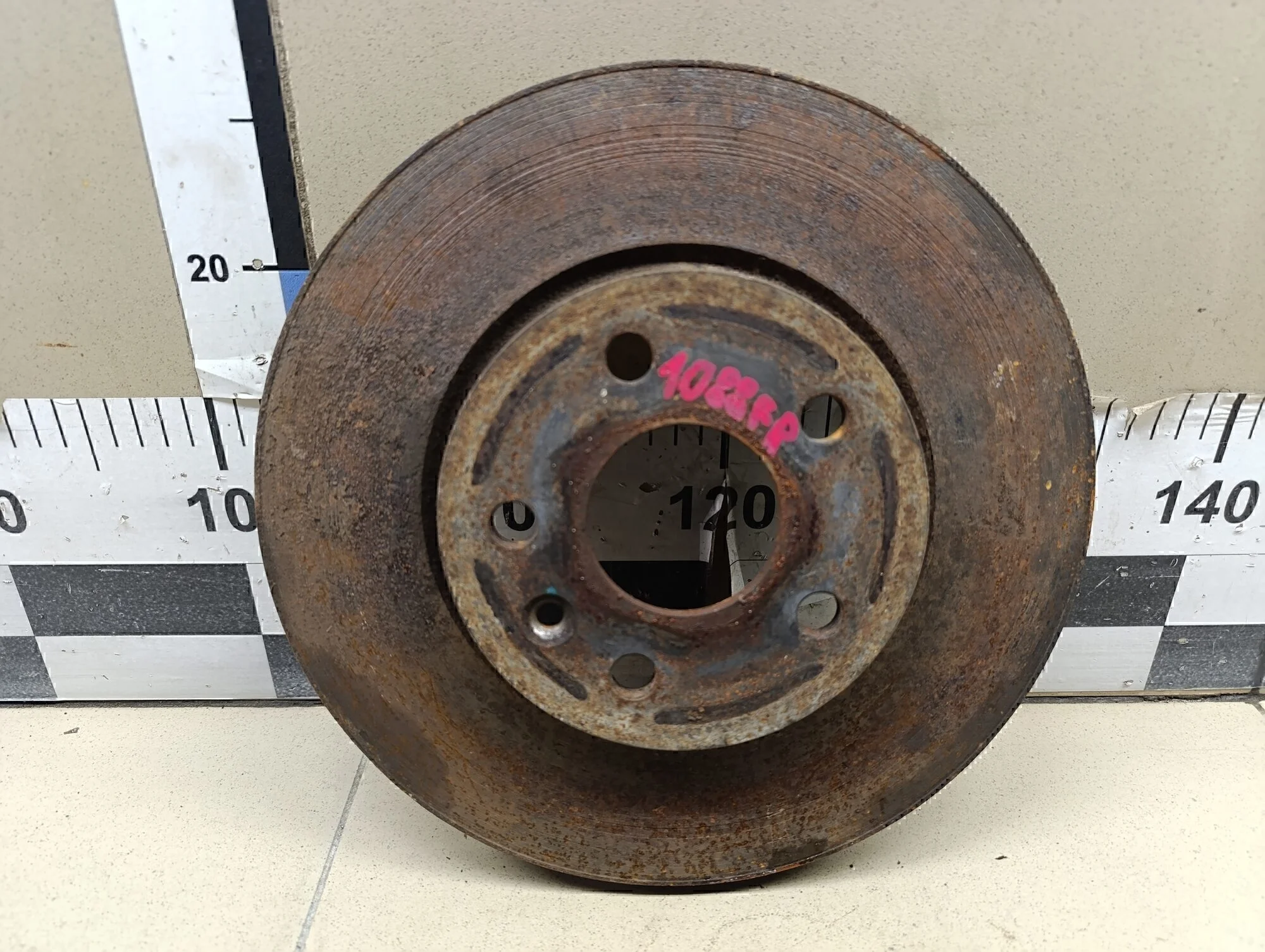 Диск тормозной передний вентилируемый Aveo (T300) 2011>