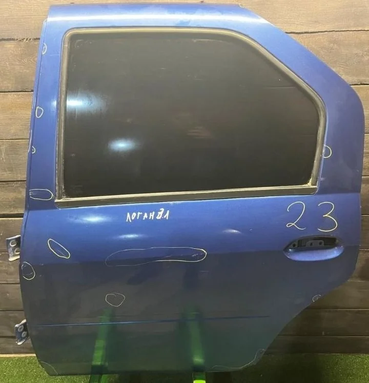 Дверь задняя левая Рено Логан 1
