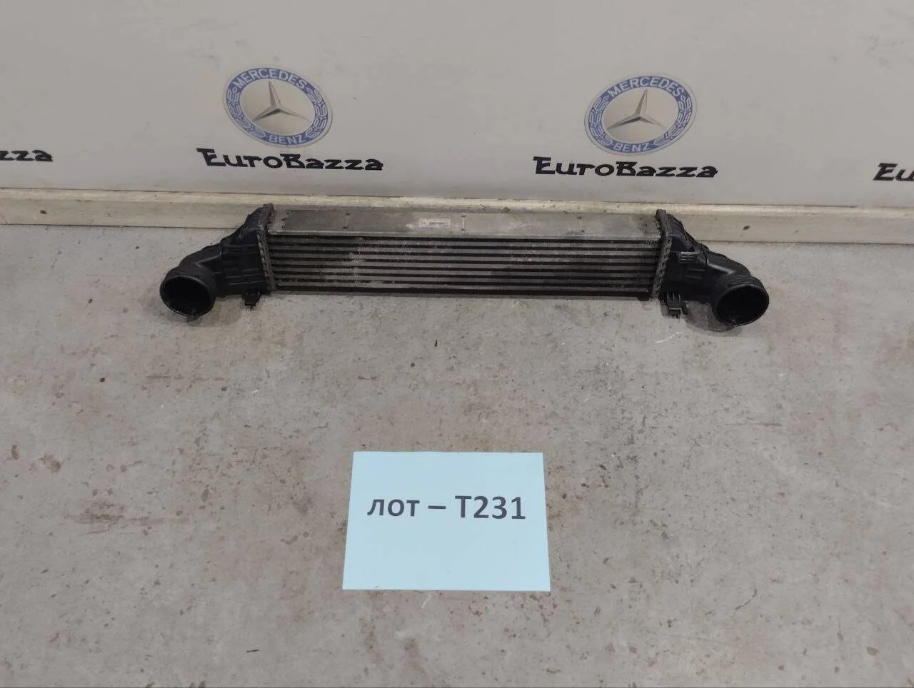 Интеркулер Mercedes W211