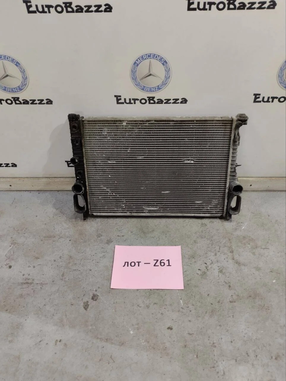 Основной радиатор Mercedes W211