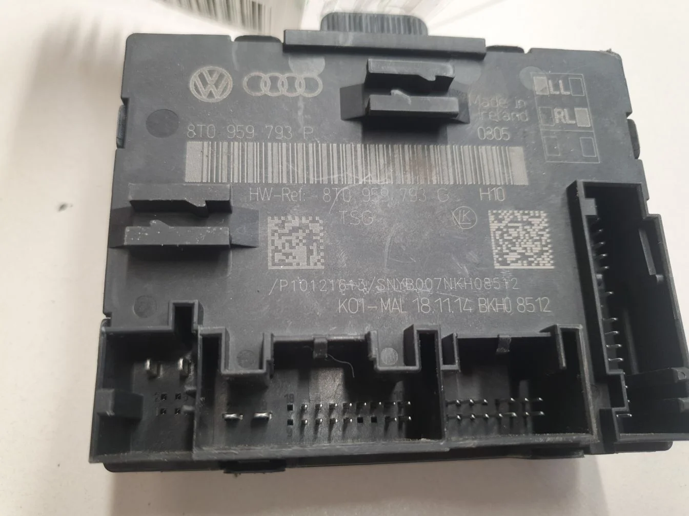 Блок комфорта передней левой двери для Audi A4 B8 2007-2015