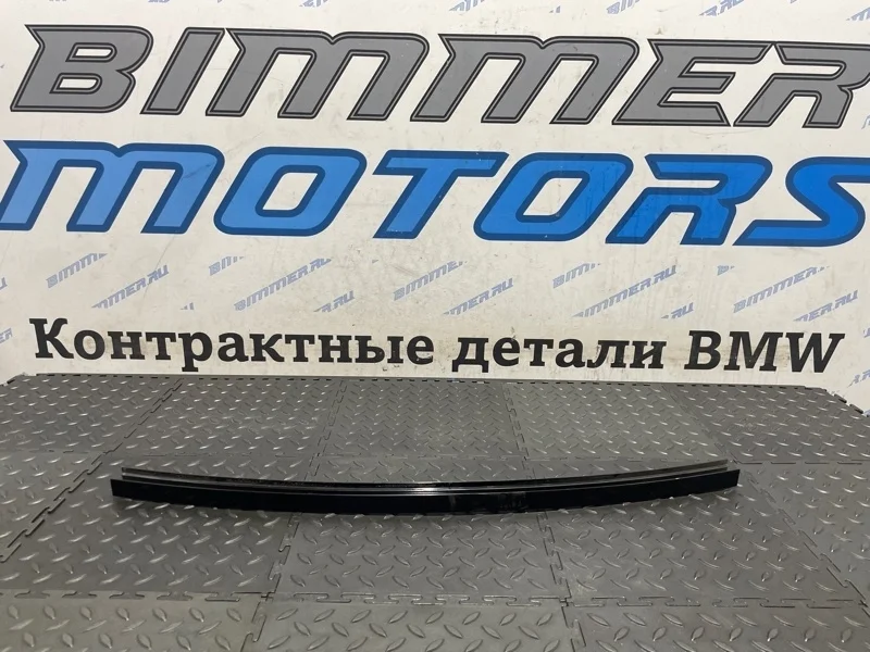 Молдинг двери Bmw X6 2013 51357187211 E71 N55B30A, задний левый