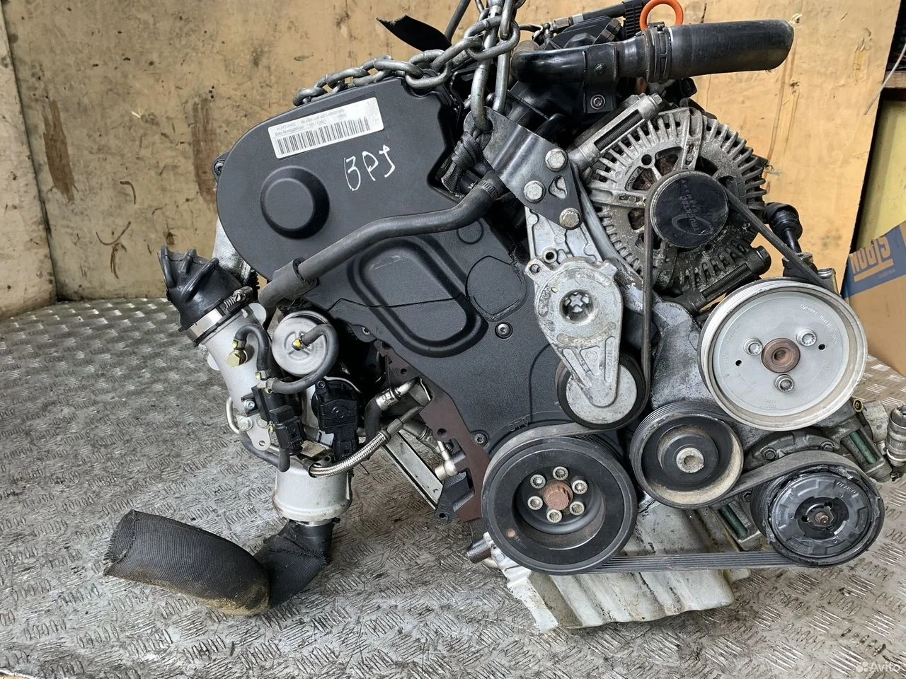 Двигатель 2.0 bpj audi a4 a6 c6