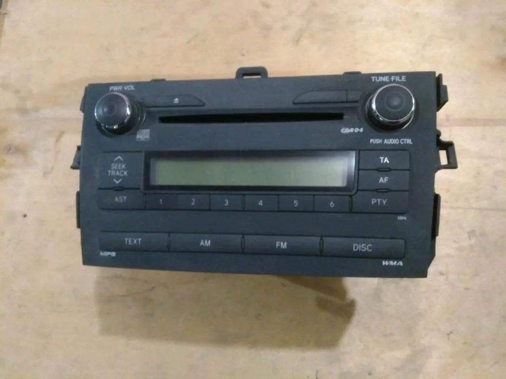 Б.у. магнитола TOYOTA COROLLA ZRE151 TOYOTA COROLLA ZRE151
