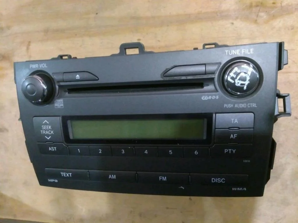 Б.у. магнитола TOYOTA COROLLA ZRE151 TOYOTA COROLLA ZRE151