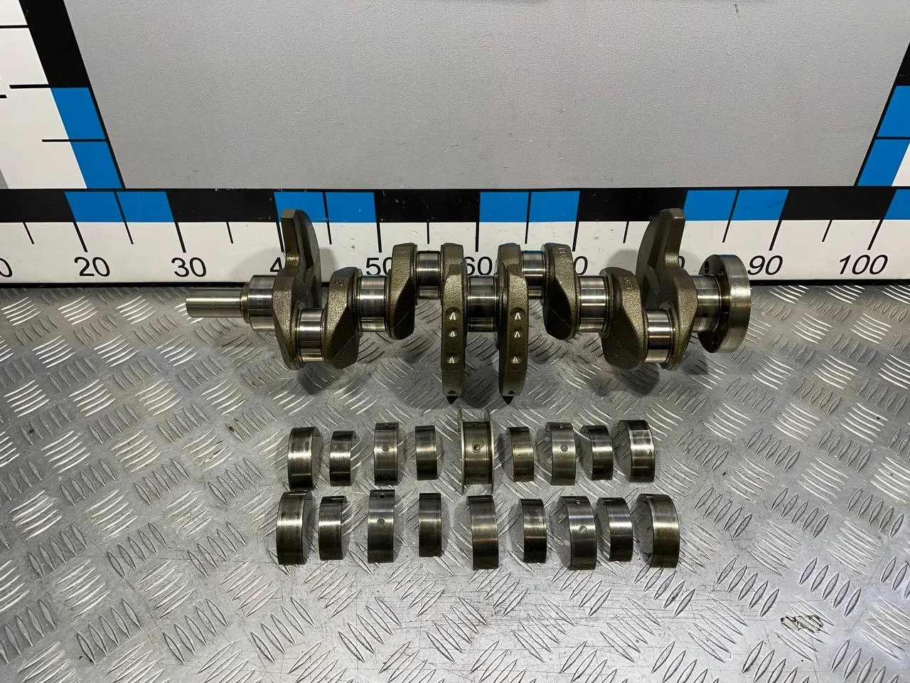 [ЧАСТЬ Б/У] Низ двигателя QQDB 1,8 - (Состояние: только коленчатый вал, размер стандарт ) [Код: 00641870 ]