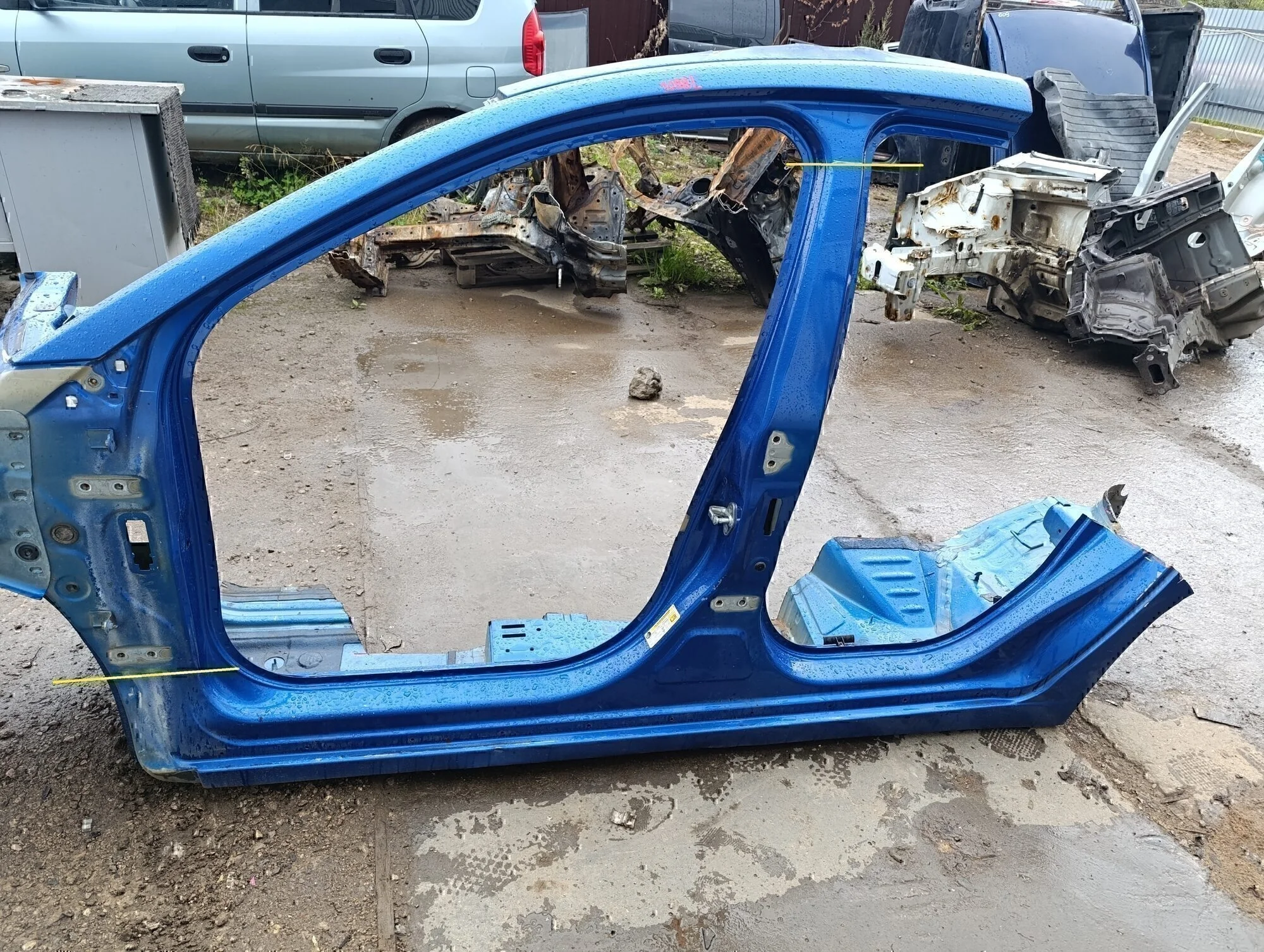 Порог со стойкой левый Cruze 2009-2016