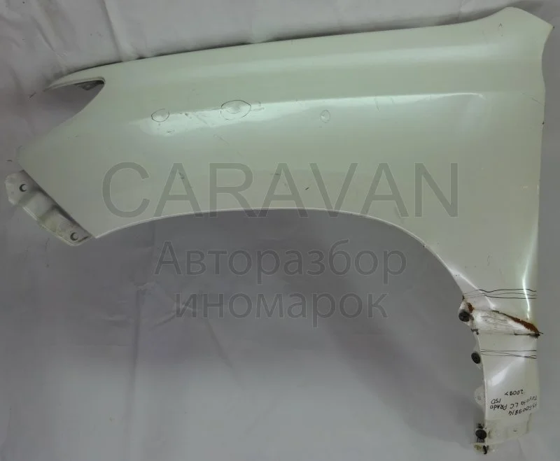 Крыло Toyota Land Cruiser Prado 2009 5381260C10 J150, переднее левое