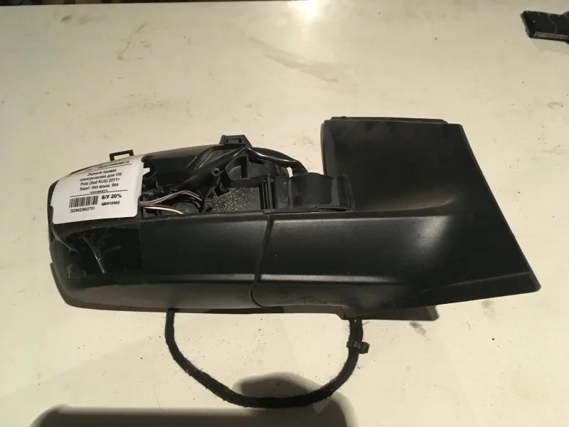 Зеркало (Зеркальный элемент) Volkswagen Polo 2011 - 2015 6RU857508N9B9, правое