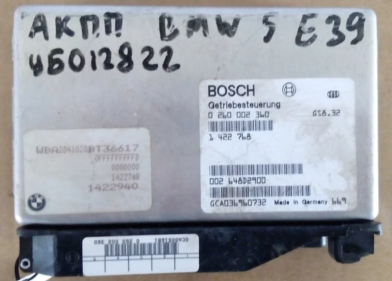 Блок управления АКПП Bmw 7-Series 1994 - 2001 24601422768 E38