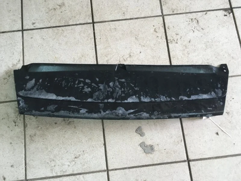 Спойлер бампера Volkswagen Passat CC 2008 - 2016 3C8807651B9B9 B6, передний