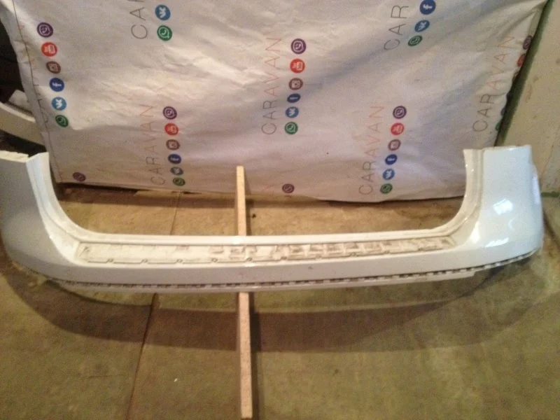 Бампер Volkswagen Touareg 2010 - 2015 7P6807421 NF, задний