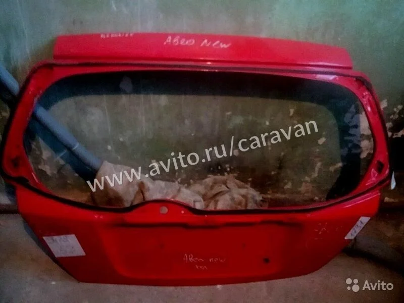 Крышка багажника (Дверь багажника) Chevrolet Aveo 2005 - 2011 96540838 T250