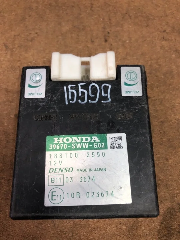 Блок управления парктроником Honda CR-V 2007 - 2012 39670SWWG02 RE-3