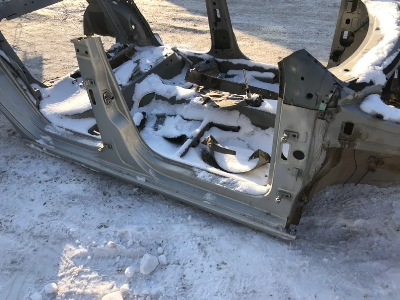 Порог со стойкой Volkswagen POLO 2017 6RU809052B 6C1, правый