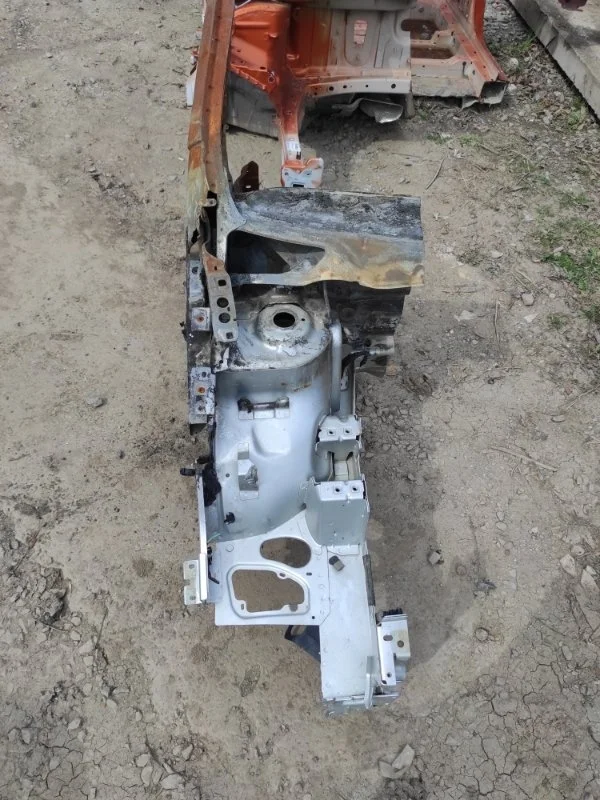 Лонжерон Citroen C4 2011 7213QT, правый