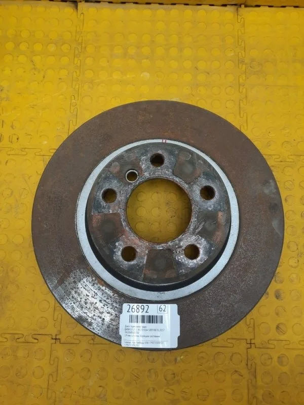 Диск тормозной Bmw X3 2017 34206868936 F25 N57D30A 58959870, задний