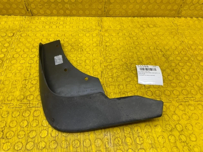 Брызговики Nissan Terrano 2022 638535922R D10 H4MD 438P160913, передние левые