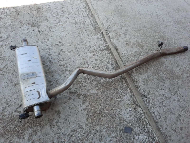 Глушитель основной Audi Q7 2015 4M0253181AK 4MB CVM002222