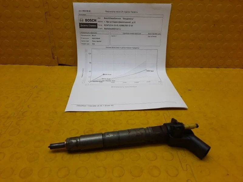 Форсунка топливная Kia Mohave 2021 338003A100 HM2 D6EB