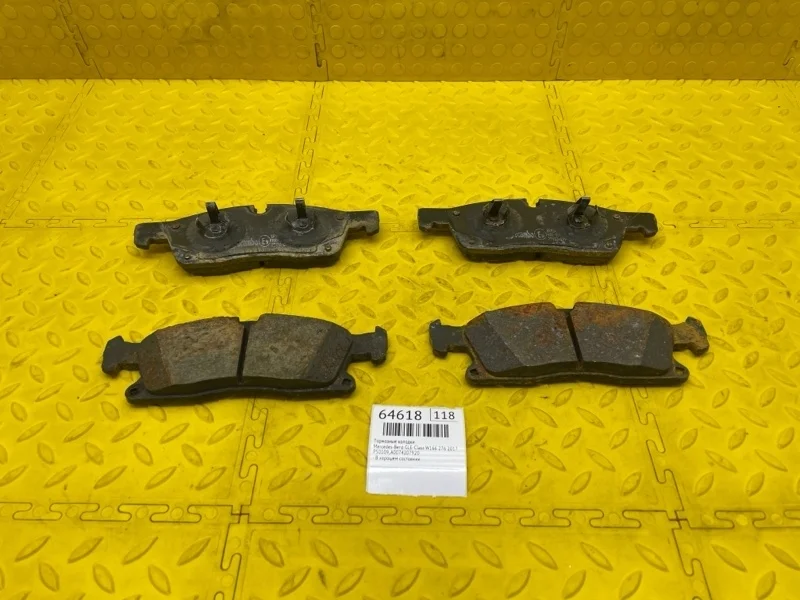 Тормозные колодки Mercedes-Benz Gle-Class 2017 P50109 W166 27682130535232