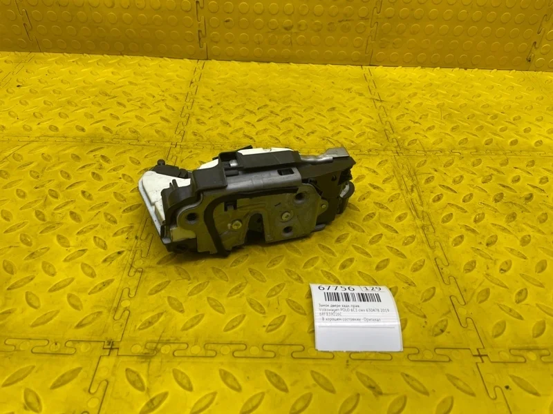 Замок двери Volkswagen Polo 2019 6RF839016C 6C1 CWV 630478, задний правый