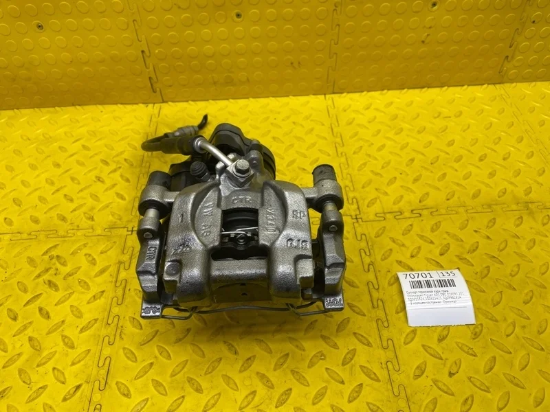 Суппорт тормозной Volkswagen Tiguan 2018 3Q0615424 AD1 DBG016095, задний правый