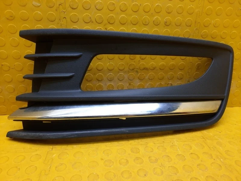 Накладка бампера Volkswagen POLO 2017 6RU854661C 6C1 CWVA, передняя левая