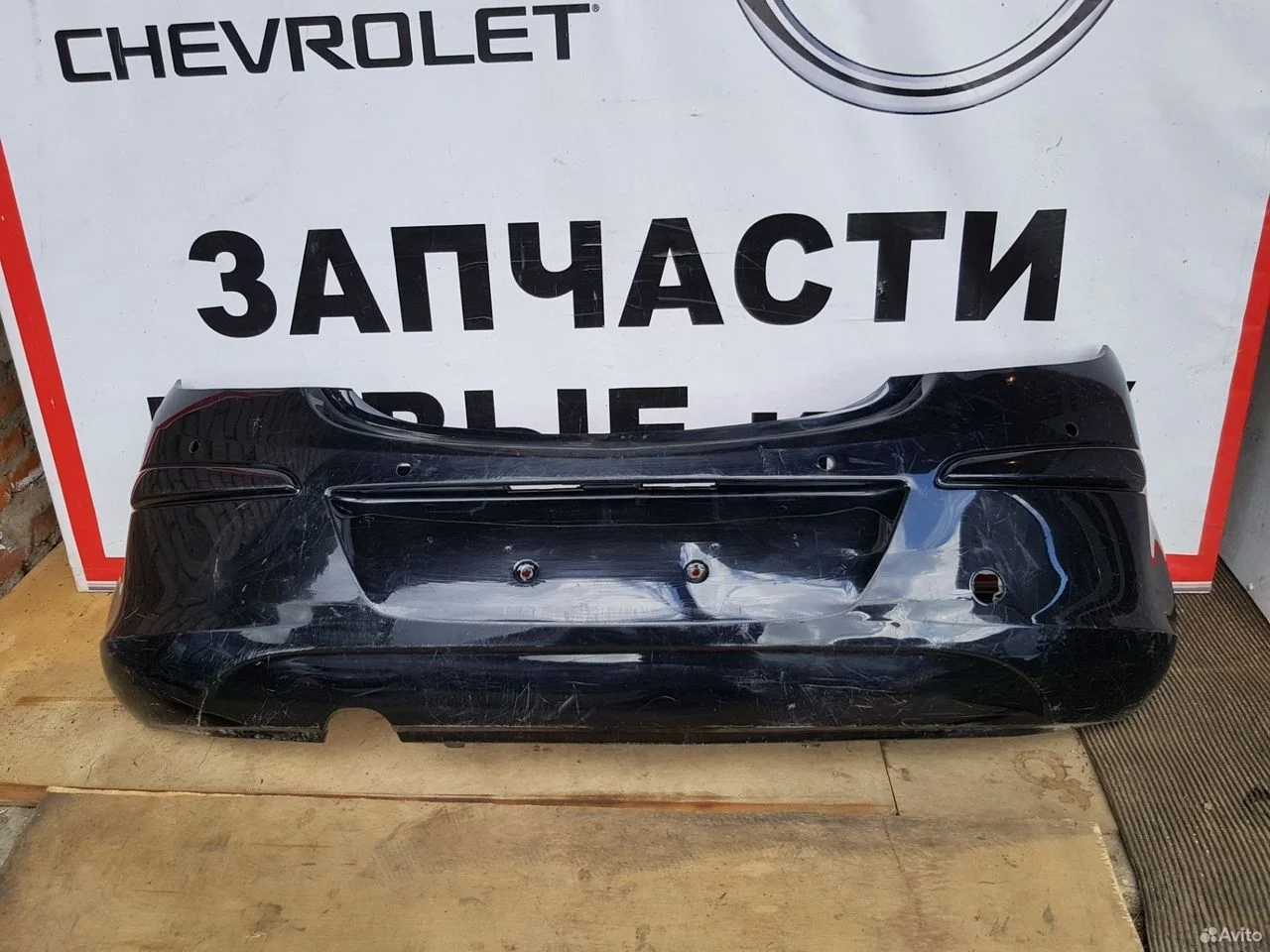 Бампер задний opel corsa d 5d