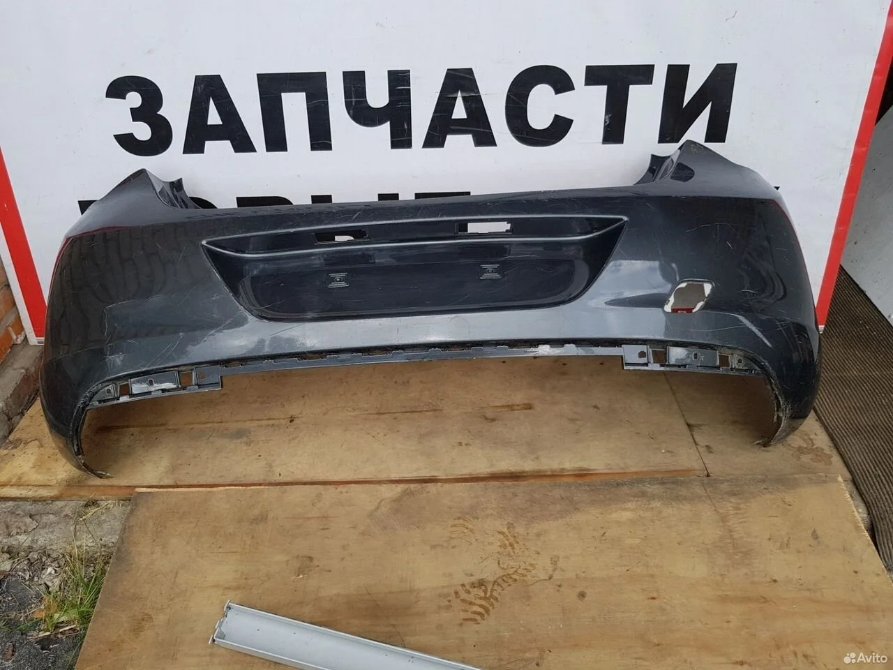 Бампер задний opel astra j 2009-2012