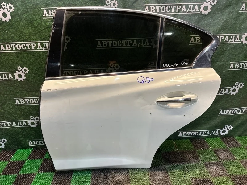 Дверь Infiniti Q50 2013-2021 H210A4GAMA, задняя левая