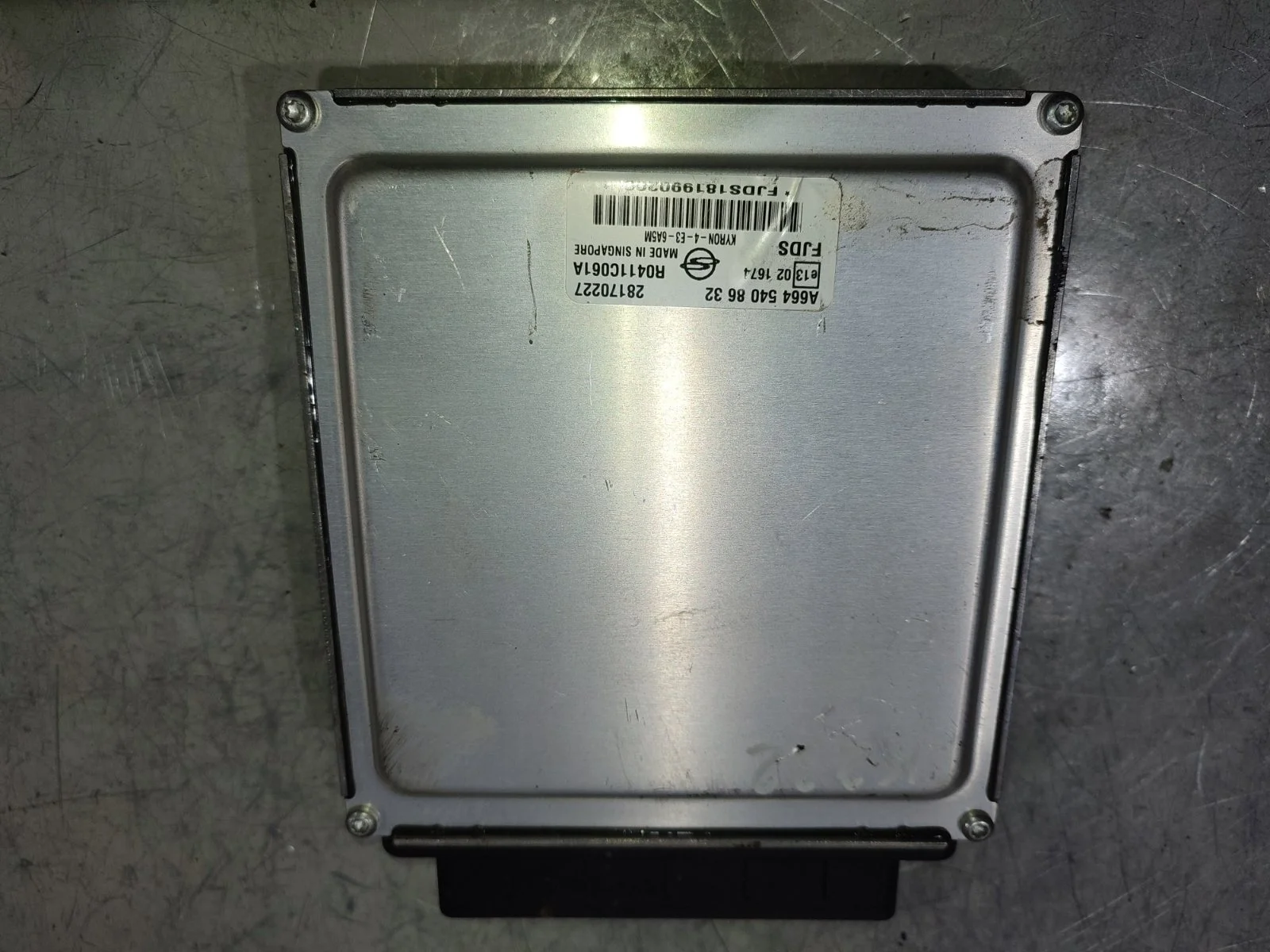 Блок управления двигателем SsangYong Kyron 2008 D130